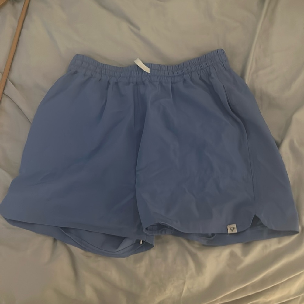 cute sporty light blue shorts